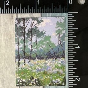 🌀10/$10🌀 Oil Painting Reusable Vinyl Sticker Decal